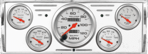 1940-1946 Chevy Truck Aluminum Gauge Panel w/ Auto Meter Ultra-Lite Gauges