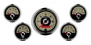 1101 Auto Meter Cruiser 5 Gauge Kit (3 3/8" & 2 1/16")