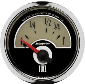 1115 Auto Meter Cruiser 2 1/16" Fuel Gauge (73-10 ohms)