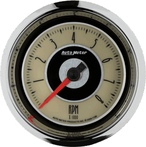 1196 Auto Meter Cruiser In-Dash 8,000 RPM Tachometer
