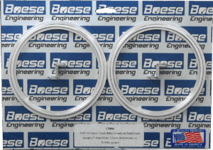 1947-1953 Chevy Truck Billet Aluminum Adapter Rings for 5" Quads (Auto Meter, Classic Instruments or Dolphin)