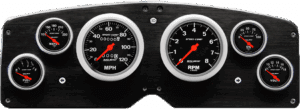 1954-1955 GMC Truck Billet Aluminum Gauge Panel w/ Sport-Comp gauges
