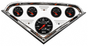 1955-1959 Chevy Truck Billet Aluminum Gauge Panel w/ Sport-Comp Gauges