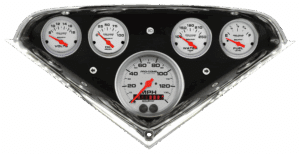 1955-1959 Chevy Truck Aluminum Gauge Panel w/ AutoMeter Ultra-Lite Gauges