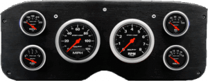 1955-1959 GMC Truck Billet Aluminum Gauge Panel w/ Sport-Comp gauges
