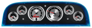 1960-1963 Chevy Truck Aluminum Dash Insert w/ Auto Meter American Muscle Gauges
