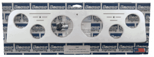 1962-1966 GMC Truck 6 gauge Billet Aluminum Gauge Panels