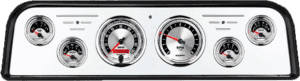 1962-1966 GMC Truck Aluminum Dash Insert w/ Auto Meter American Muscle Gauges