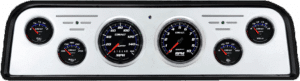 1962-1966 GMC Truck Aluminum Gauge Panel w/ Auto Meter Cobalt Gauges