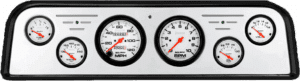 1962-1966 GMC Truck Billet Aluminum Gauge Panel w/ Auto Meter Phantom Gauges