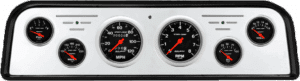1962-1966 GMC Truck Billet Aluminum Gauge Panel w/ Sport-Comp gauges