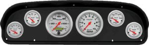 1957-1960 Ford Truck ABS Gauge Panel w/ AutoMeter Ultra-Lite Gauges