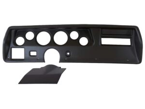 Auto Meter Direct Fit Chevrolet Chevelle, El Camino, Malibu, Monte Carlo SS, 70-72, 3-3/8" & 2-1/16", Black