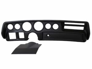 Auto Meter Direct Fit Chevrolet Chevelle, El Camino, Malibu, Monte Carlo Non SS, 70-72, 3-3/8" & 2-1/16", Black