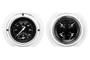 1951-1952 Ford Truck Aluminum Gauge Panels w/ Classic Instruments Gauges (Ultimate Speedometer)