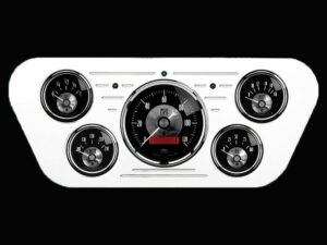 1953-1955 Ford Truck Billet Aluminum 5 Gauge Panel w/ Auto Meter Prestige Series