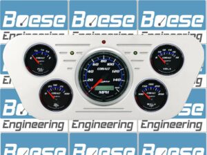 1953-1955 Ford Truck Billet Aluminum Gauge Panel w/ Auto Meter Cobalt Gauges