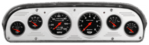 1957-1960 Ford Truck Billet Aluminum Gauge Panel w/ Sport-Comp gauges