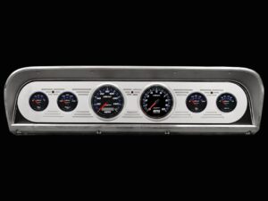 1967-1972 Ford Truck Aluminum Gauge Panel w/ Auto Meter Cobalt Gauges