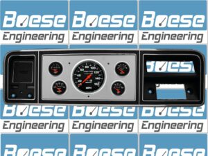 73 74 75 76 77 78 79 Ford Truck Billet Aluminum Dash Insert w/ Auto Meter Sport CompGauges