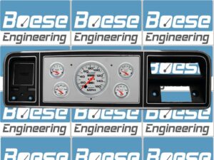 73 74 75 76 77 78 79 Ford Truck Billet Aluminum Dash Insert w/ Auto Meter Ultra-Lite Gauges