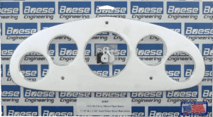 1934 Chevy Master 5 gauge Billet Aluminum Gauge Panels