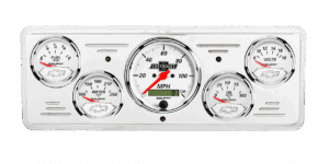 1939 Chevy Car Billet Aluminum Gauge Panel With Auto Meter Chevy Vintage Gauges