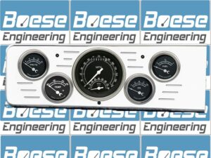 1940 Chevy Car Billet Aluminum 5 Gauge Panel w/ Classic Instruments Gauges (Ultimate Speedometer)