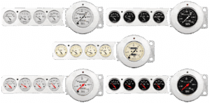 1941-1948 Chevy Car Gauge Panels w/ AutoMeter Street Rod Series Gauges