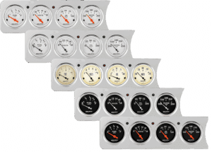1941-1948 Chevy Car 4 Gauge Panel w/ AutoMeter Street Rod Series Gauges