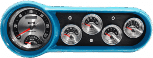 1953-1954 Chevy Car Billet Aluminum Dash Insert w/ Auto Meter American Muscle Gauges