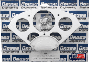55-56 Chevy Car Aluminum Dash Insert for AutoMeter gauges (3 1/8" & 2 1/16")