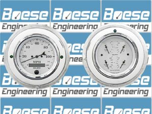37 38 39 Plymouth Billet Aluminum Dash Insert w/ Auto Meter Gauges