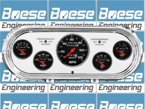 1962-1965 Chevy Nova billet aluminum dash insert w/ Sport-Comp Gauges
