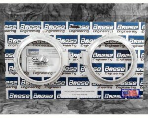 1967-1968 Chevy Camaro or Pontiac Firebird Aluminum Adapter Rings for 5" Gauges