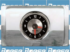 1940 Ford Deluxe Clock Insert w/ Auto Meter American Muscle Clock