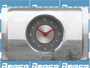1940 Ford Deluxe Clock Inserts w/ Classic Instruments 2 1/8" Clocks