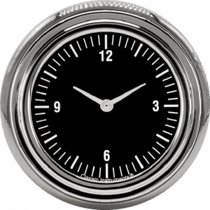 1949-1950 Ford Car Aluminum Clock Insert w/ 2 5/8" Classic Instruments Quartz Clock