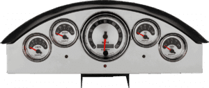 1957 Ford Fairlane Aluminum Dash Insert w/ Auto Meter American Muscle Gauges