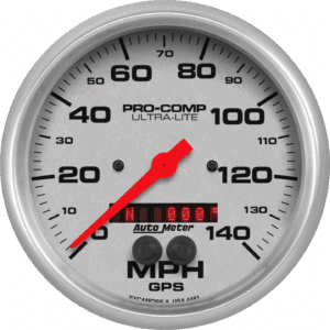4481 AutoMeter Ultra-Lite 5" GPS 0-140 MPH Speedometer