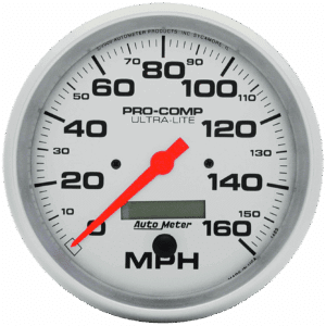 4489 AutoMeter Ultra-Lite 5" Electric 0-160 MPH Speedometer