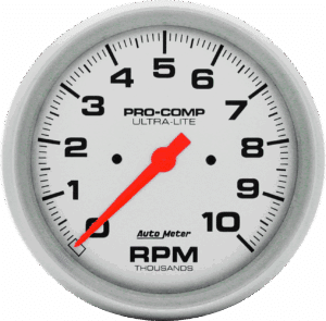 4498 Auto Meter Ultra-Lite 5" In-Dash Tachometer (0-10,000 RPM)
