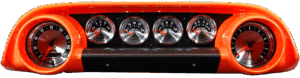 1963-1964 Ford Galaxie Aluminum Gauge Panels w/ Auto Meter American Muscle Gauges