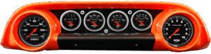 1963-1964 Ford Galaxie Aluminum Gauge Panels w/ Sport-Comp Gauges