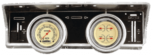 1966-1967 Ford Falcon / Ranchero Aluminum Adapter Kit w/ Classic Instruments Gauges Vintage Gauges