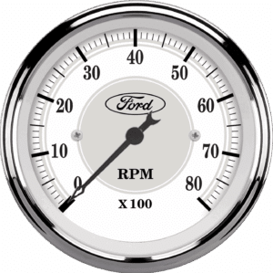 880088 Auto Meter Ford Masterpiece 3-1/8" In-Dash 8,000 RPM Tachometer