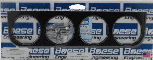 Aluminum Under Dash 4 Gauge Panel for 2 1/16" or 2 1/8" Gauges