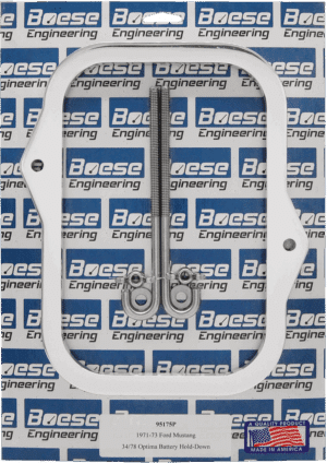 71 72 73 Ford Mustang billet aluminum Optima 34/78 battery hold-down