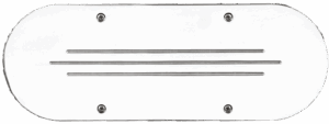 1954-1958 Dodge Truck Billet Aluminum Passenger Side Insert