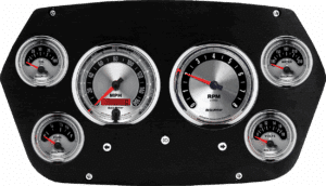 1959-1960 Dodge Truck Aluminum 6 Gauge Panel w/ Auto Meter American Muscle Gauges